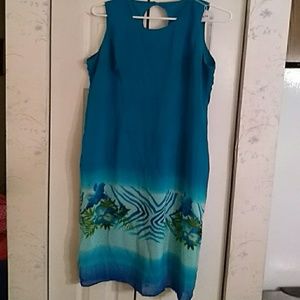 Long turquoise dress by Wild Thyme.   270